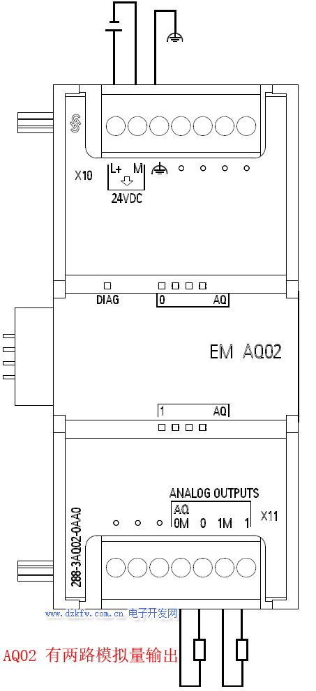 EM AQ02接线图