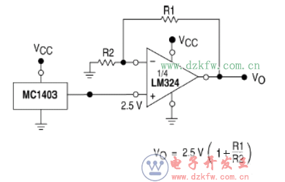 11款lm324典型应用电路图汇总（电压参考\/带通滤波\/差动放大电路图）四 